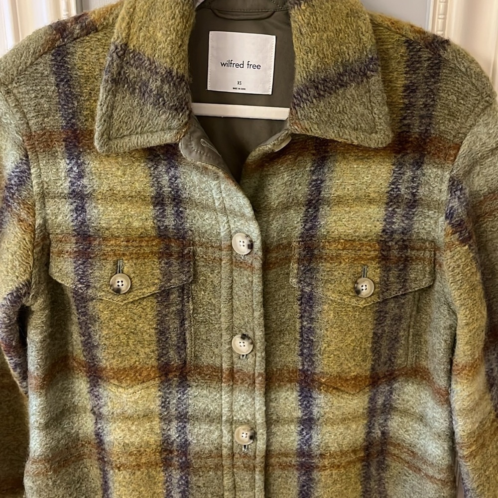ARITZIA WILFRED FREE WOOL BLEND GANNA JACKET SIZE XS - Picture 2 of 8